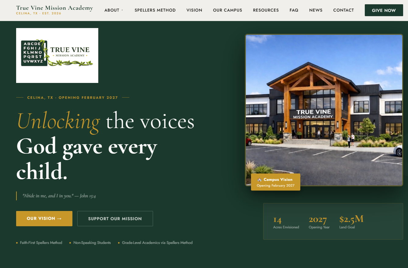 True Vine Mission Academy